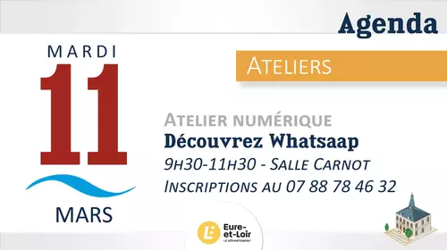 [ATELIERs NUMERIQUEs #1] Découvrez Whatsaap