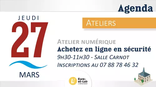 [ATELIERs NUMERIQUEs #1] Achetez en ligne en toute sécurité