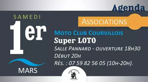 [SUPER LOTO] Moto club courvillois